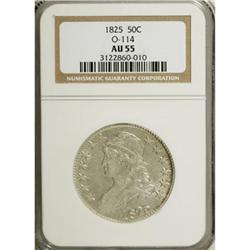 1825 50C AU55 NGC