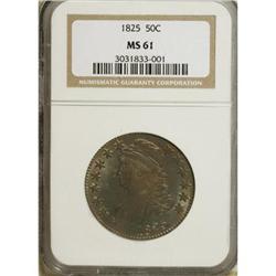 1825 50C MS61 NGC