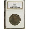Image 1 : 1825 50C MS61 NGC