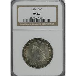 1826 50C MS62 NGC
