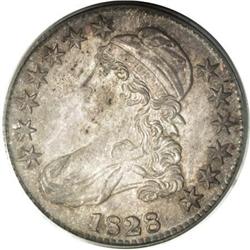 1828 50C MS63 PCGS OGH