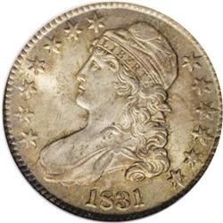 1831 50C MS64 NGC. CAC