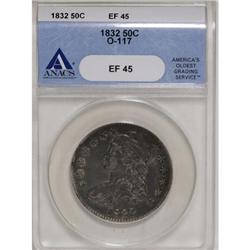 1832 50C Small Letters XF45 ANACS