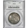 Image 1 : 1832 50C Small Letters MS63 PCGS