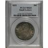 Image 3 : 1832 50C Small Letters MS65 PCGS