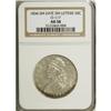 Image 1 : 1834 50C Small Date, Small Letters AU58 NGC