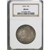 Image 3 : 1834 50C Small Date, Small Letters MS64 NGC