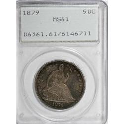 1879 50C MS61 PCGS