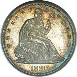 1880 50C MS65 PCGS