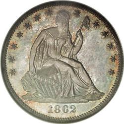 1862 50C PR65 NGC