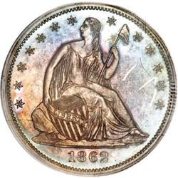 1862 50C PR65 PCGS