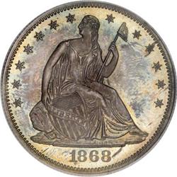 1868 50C PR65 PCGS