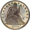 Image 1 : 1868 50C PR65 PCGS