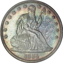 1884 50C PR66 PCGS