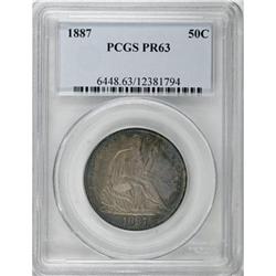 1887 50C PR63 PCGS