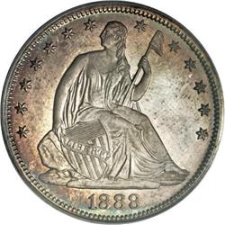 1888 50C PR66 PCGS