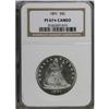 Image 3 : 1891 50C PR67 Star Cameo NGC