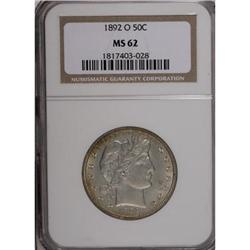 1892-O 50C MS62 NGC