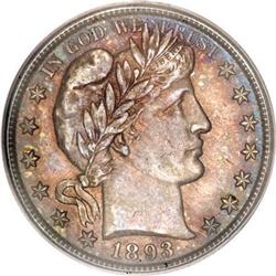 1893-O 50C MS64 PCGS