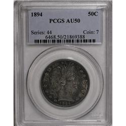 1894 50C AU50 PCGS