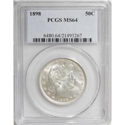 1898 50C MS64 PCGS