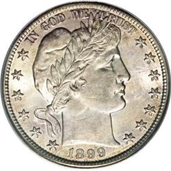 1899-S 50C MS64 PCGS