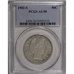 1902-S 50C AU50 PCGS