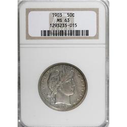 1903 50C MS63 NGC