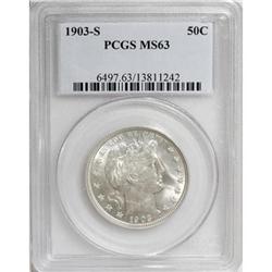 1903-S 50C MS63 PCGS