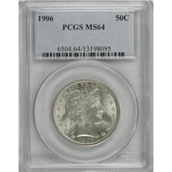 1906 50C MS64 PCGS