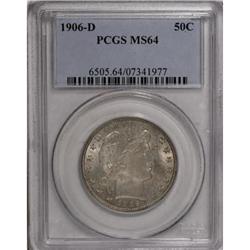 1906-D 50C MS64 PCGS