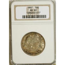 1907 50C MS63 NGC