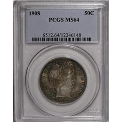 1908 50C MS64 PCGS