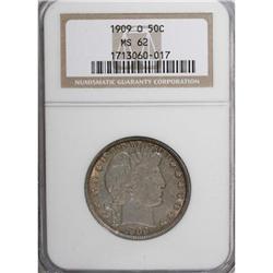 1909-O 50C MS62 NGC