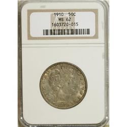 1910 50C MS62 NGC