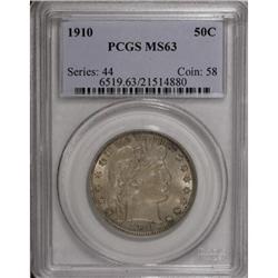 1910 50C MS63 PCGS
