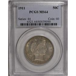 1911 50C MS64 PCGS