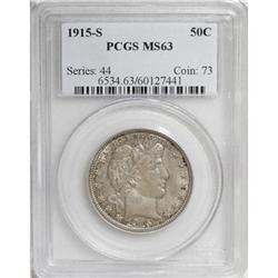 1915-S 50C MS63 PCGS