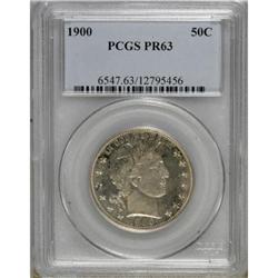 1900 50C PR63 PCGS