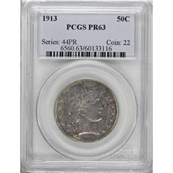 1913 50C PR63 PCGS