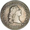 1795 $1 Flowing Hair, Three Leaves VF35 ANACS