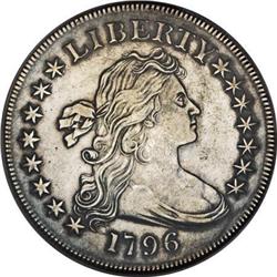 1796 $1 Large Date, Small Letters XF40 PCGS