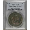 Image 3 : 1798 $1 Small Eagle, 15 Stars VF30 PCGS