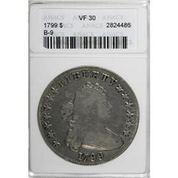 1799 $1 7x6 Stars VF30 ANACS