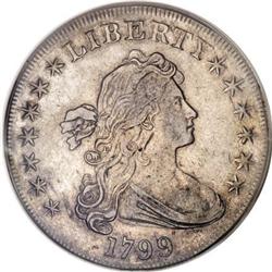 1799 $1 7x6 Stars VF35 PCGS