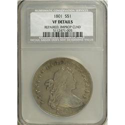 1801 Dollar VF Details NCS B-2