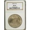 Image 3 : 1874-S T$1 MS64 NGC