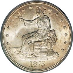 1875-S T$1 MS64 PCGS