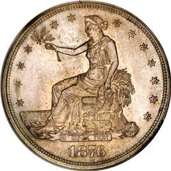 1876-S T$1 MS64 PCGS