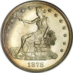 1878 T$1 PR63 Cameo PCGS